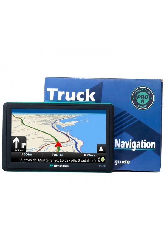 GPS professionale per camion - Navion X7 Truck PRO II Smart con aggiornamenti gratuiti