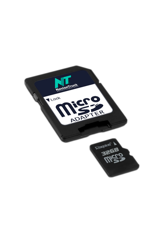 Duplicata scheda Micro SD da 32Gb con Mappe per GPS NavionTruck